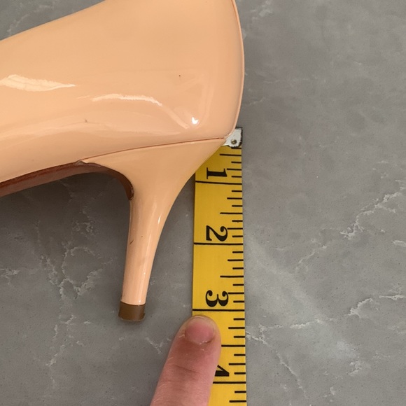 Coach Nude Patent Leather Heels - Picture 8 of 8